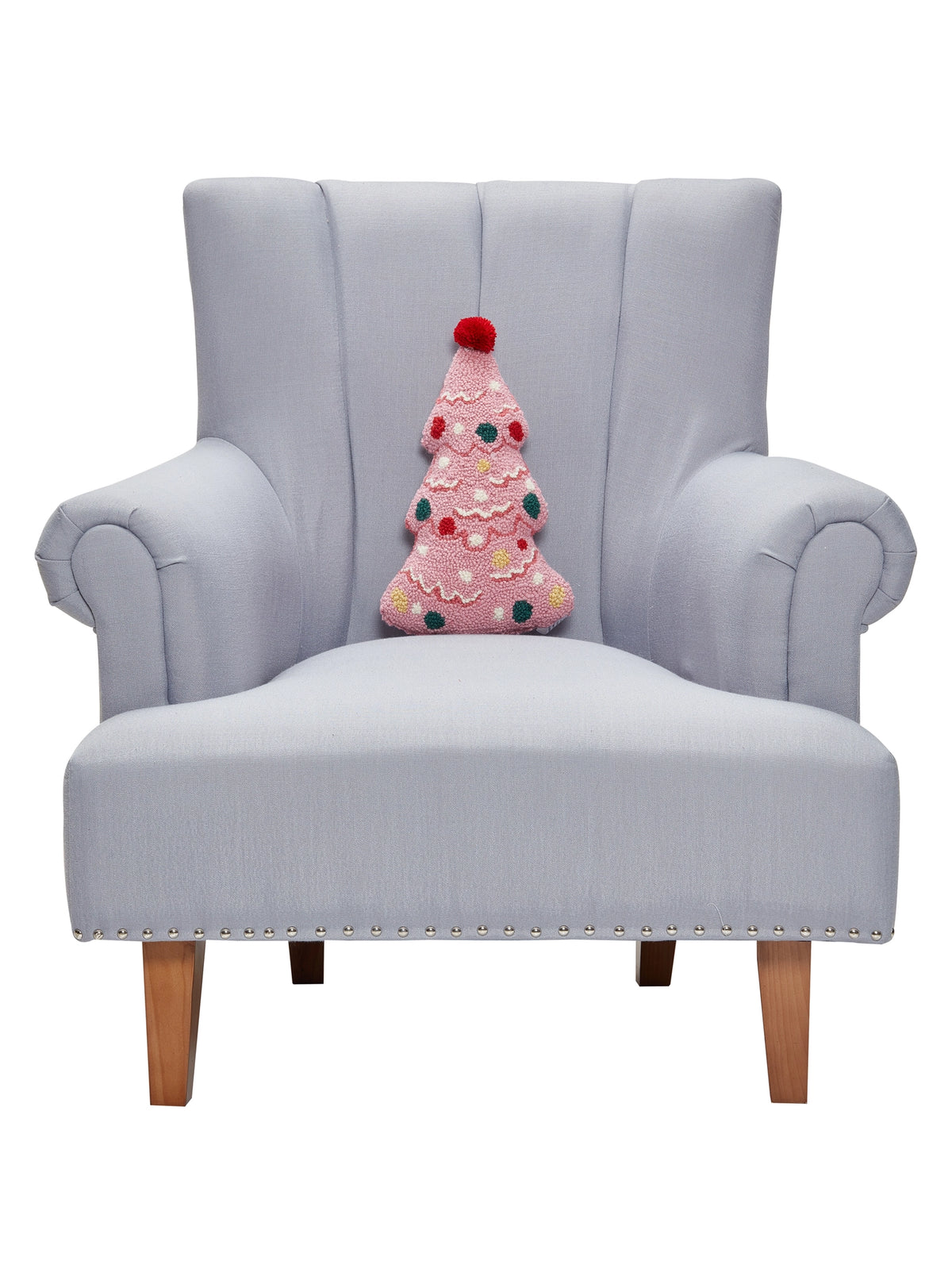Pink Pom Pom Tree Cushion PRE ORDER