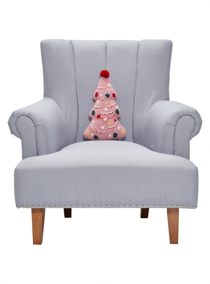 Pink Pom Pom Tree Cushion PRE ORDER