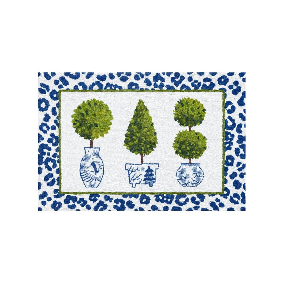 Topiary Design Rug Leopard Topiary Rug 2x3 PRE ORDER – The Milkbar Collective