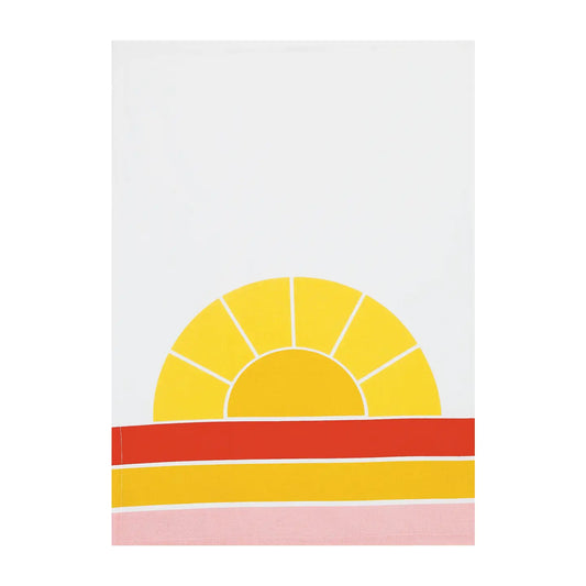 Retro Sunshine Dish Towel PRE ORDER