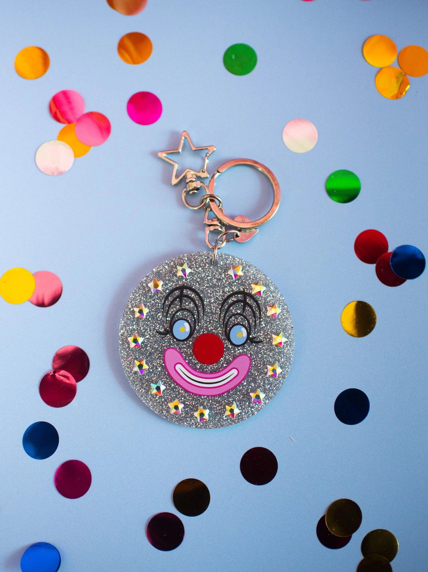 Fun Clown Keychain