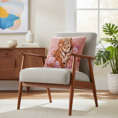Floral Tiger Cushion NOVEMBER PRE ORDER