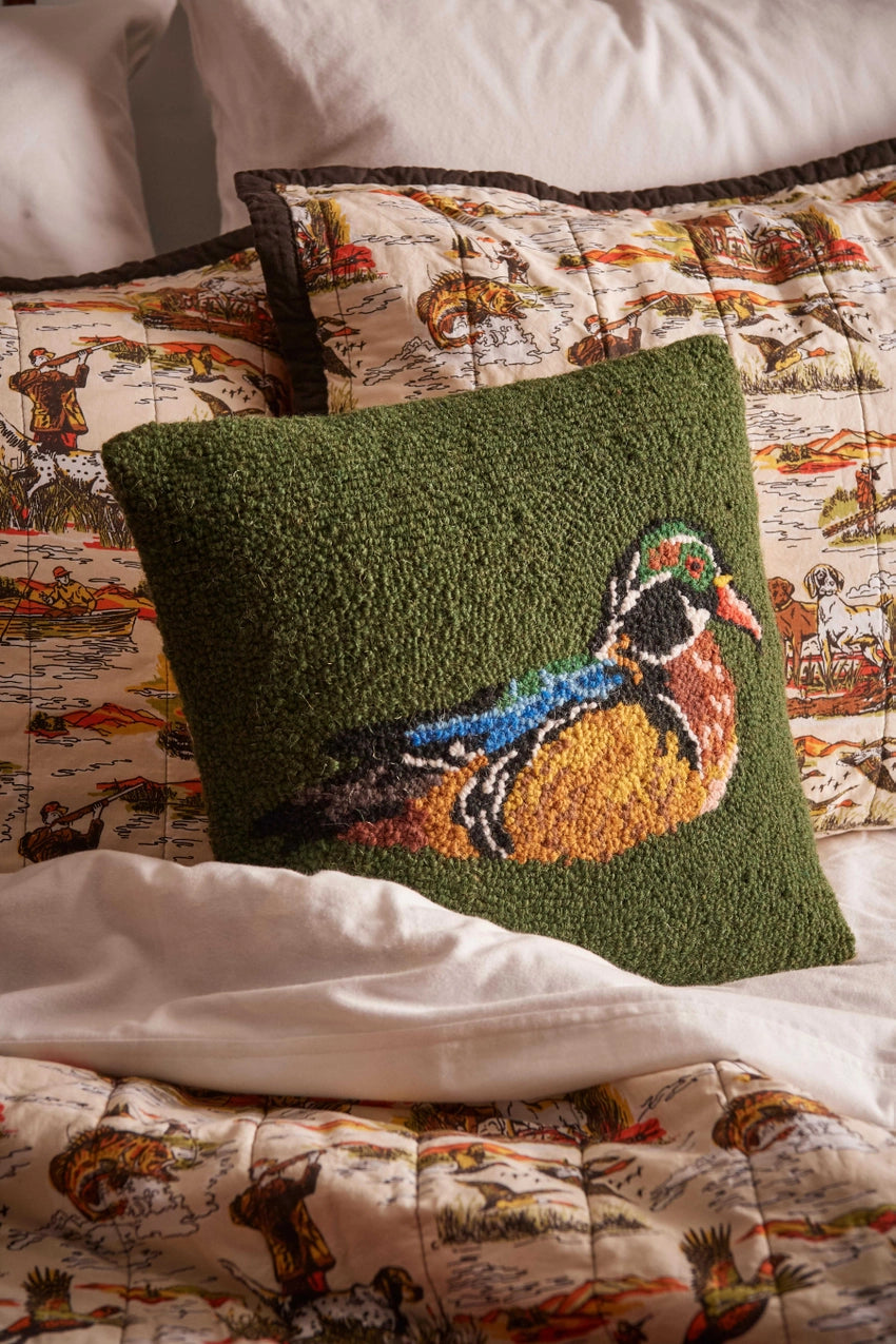 Wood Duck Cushion PRE ORDER