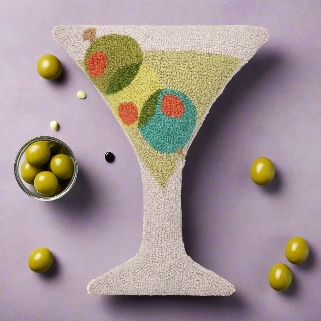 I Like It Dirty Martini Cushion