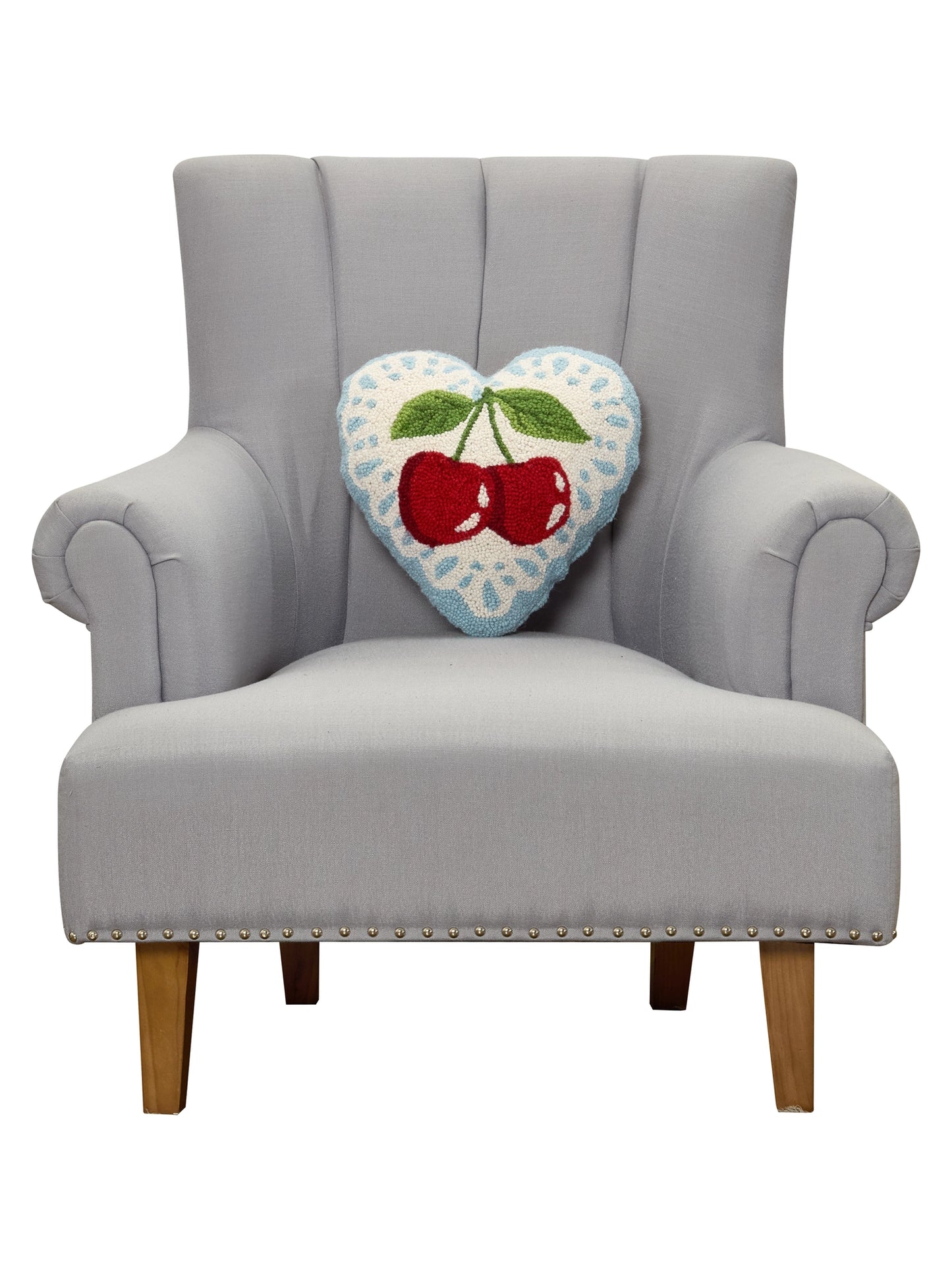 Cherry Hearts Cushion OCTOBER PRE ORDER