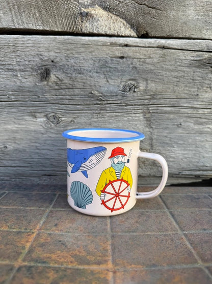 Salty Seas Enamel Mug PRE ORDER