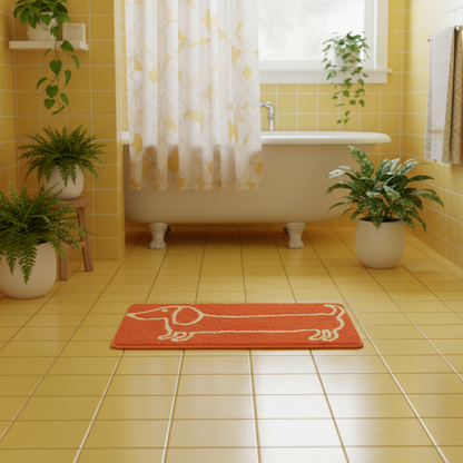 Sausage Long Dog Rug