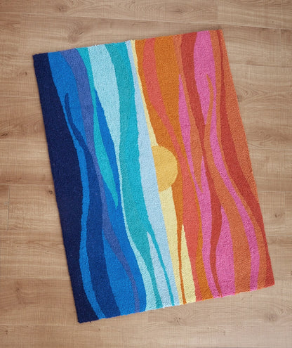 Retro Sunset Rug PRE ORDER