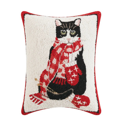 Black Cat Xmas Cushion PRE ORDER