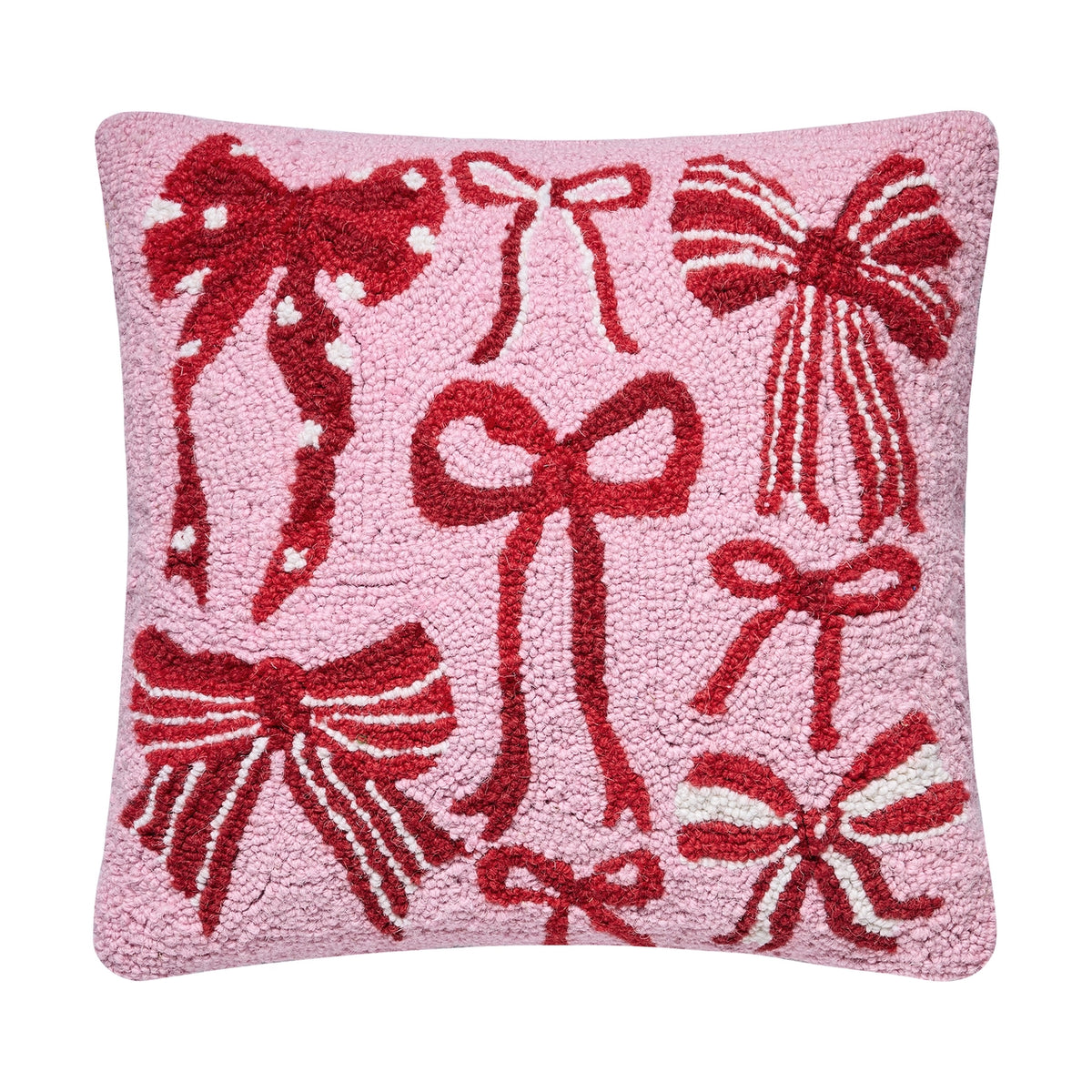 Pink & Red Ribbons Cushion PRE ORDER
