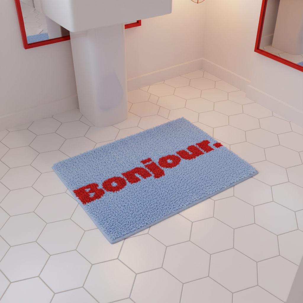 Blue Bonjour Rug