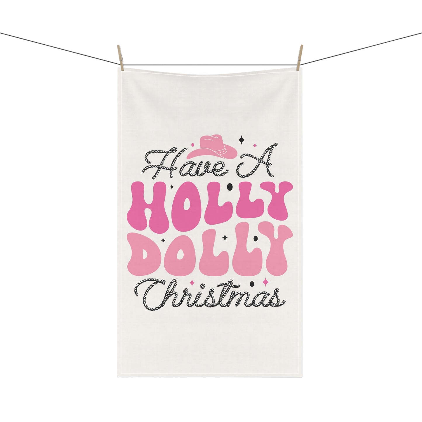 Have a Holly Jolly Christmas Kitchen Towel