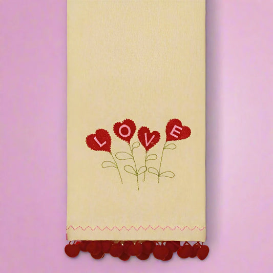 Love Dish Towel