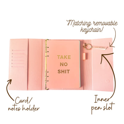 Take No Shit Vegan Leather Journal