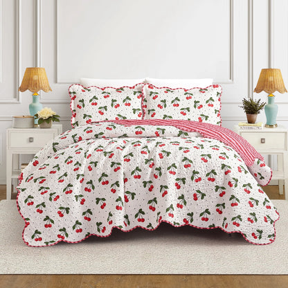Sweet Cherries Quilt Set PRE ORDER