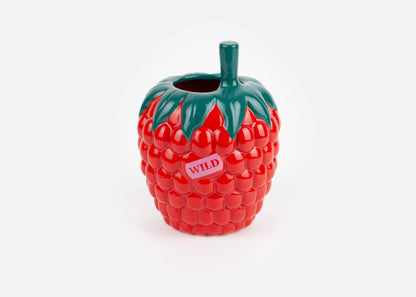 Raspberry Vase