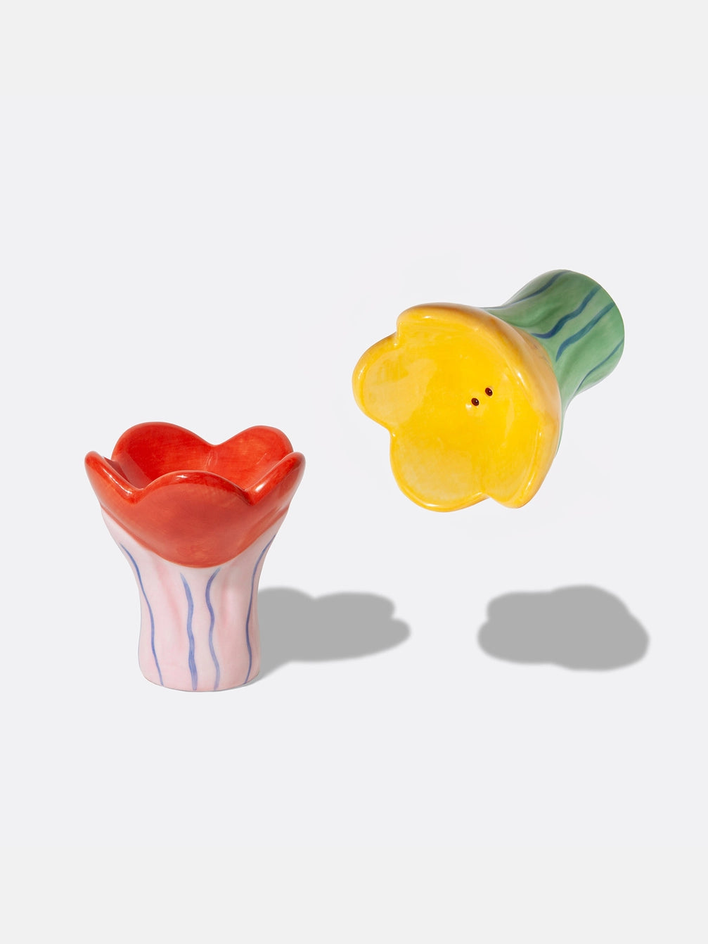 Flower Bloom S & P Shakers