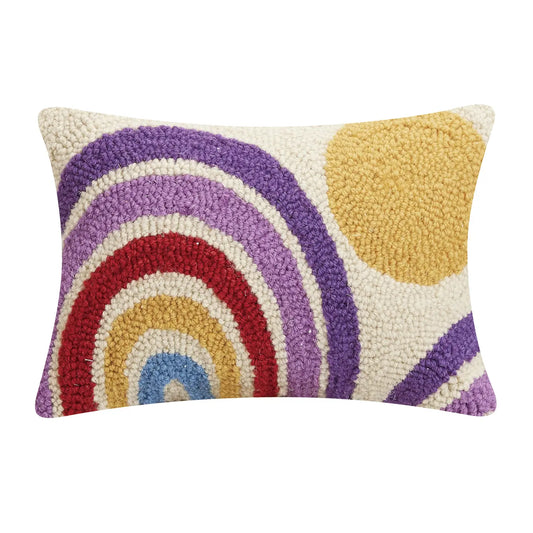 Retro Rainbow Cushion 8"x12"  PRE ORDER