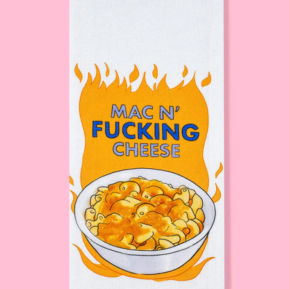 Mac N Cheese Dish Towel