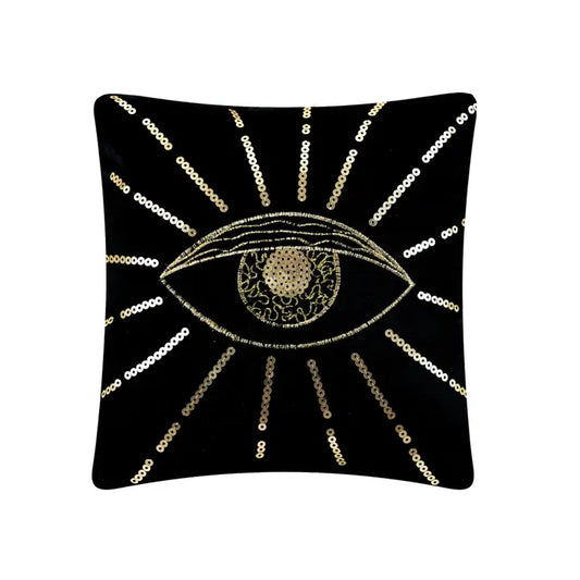 Embroidered Eye Cushion PRE ORDER