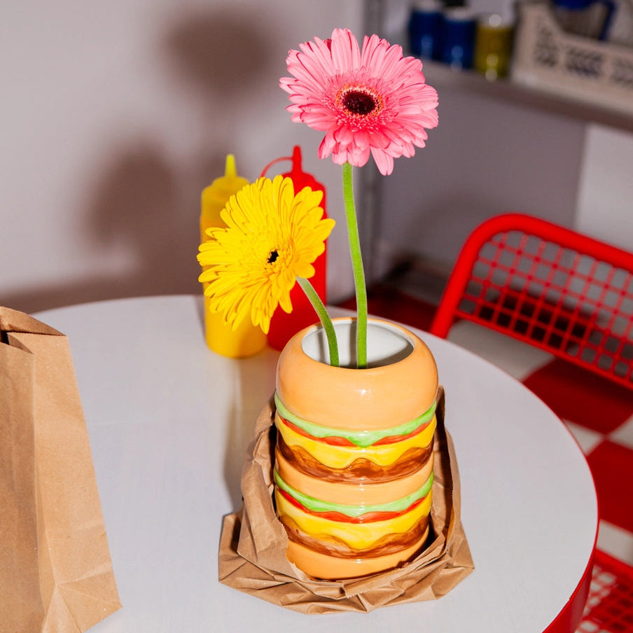 Burger Vase