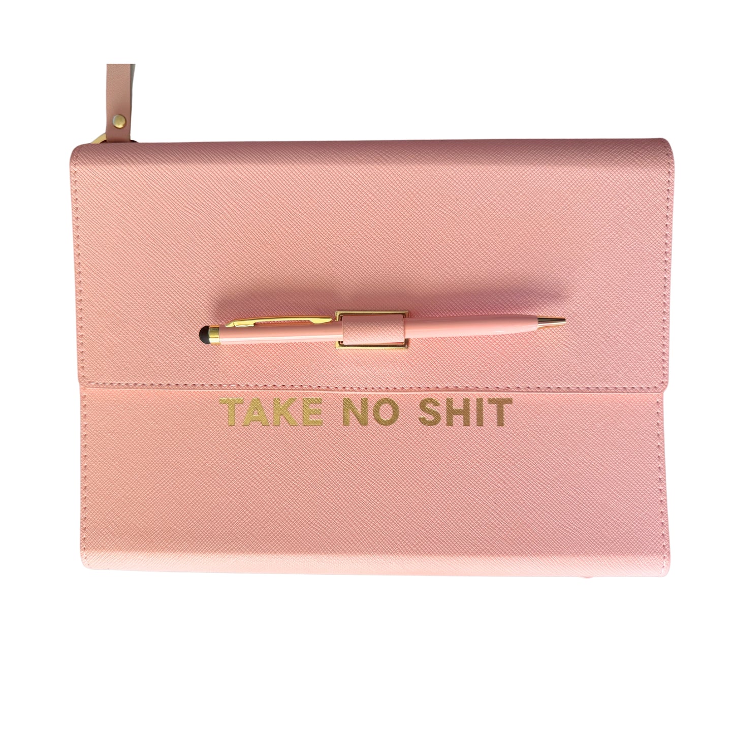 Take No Shit Vegan Leather Journal