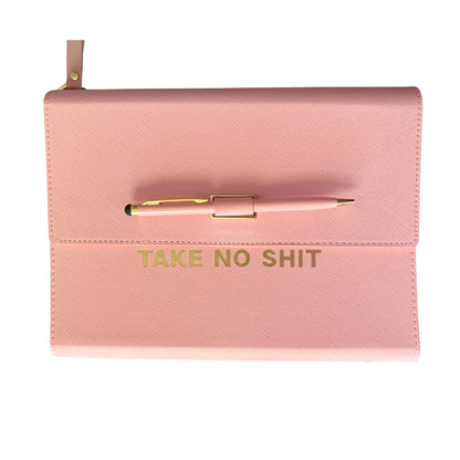 Take No Shit Vegan Leather Journal