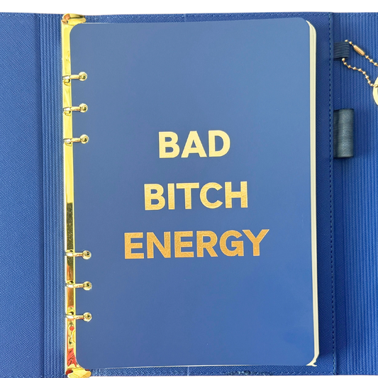 Bad Bitch Energy Vegan Leather Journal