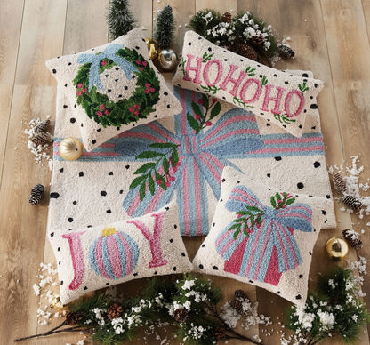Ho Ho Ho Pink Cushion PRE ORDER