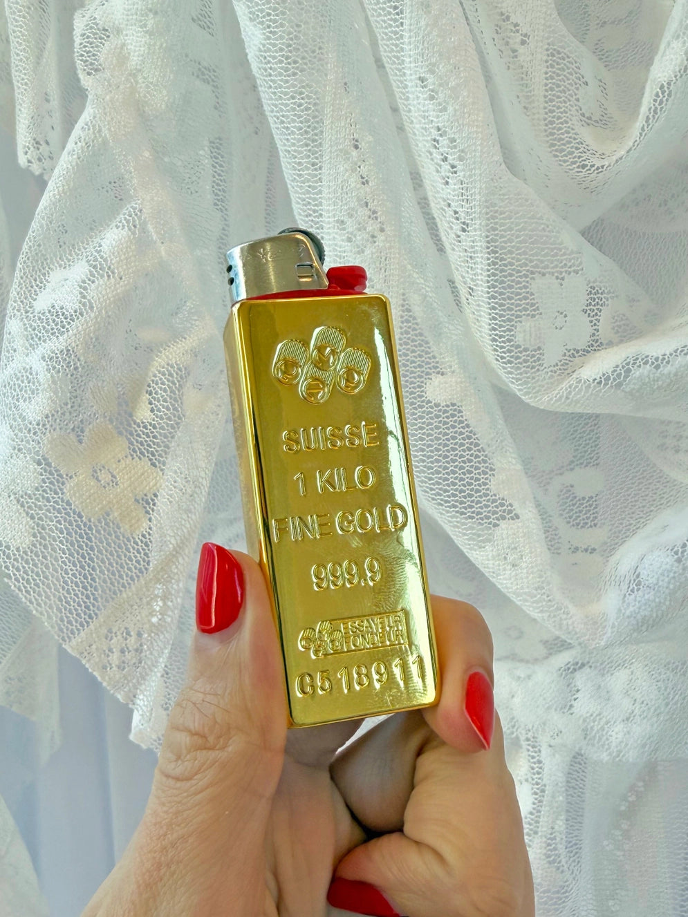 Gold Bar Lighter Case PRE ORDER