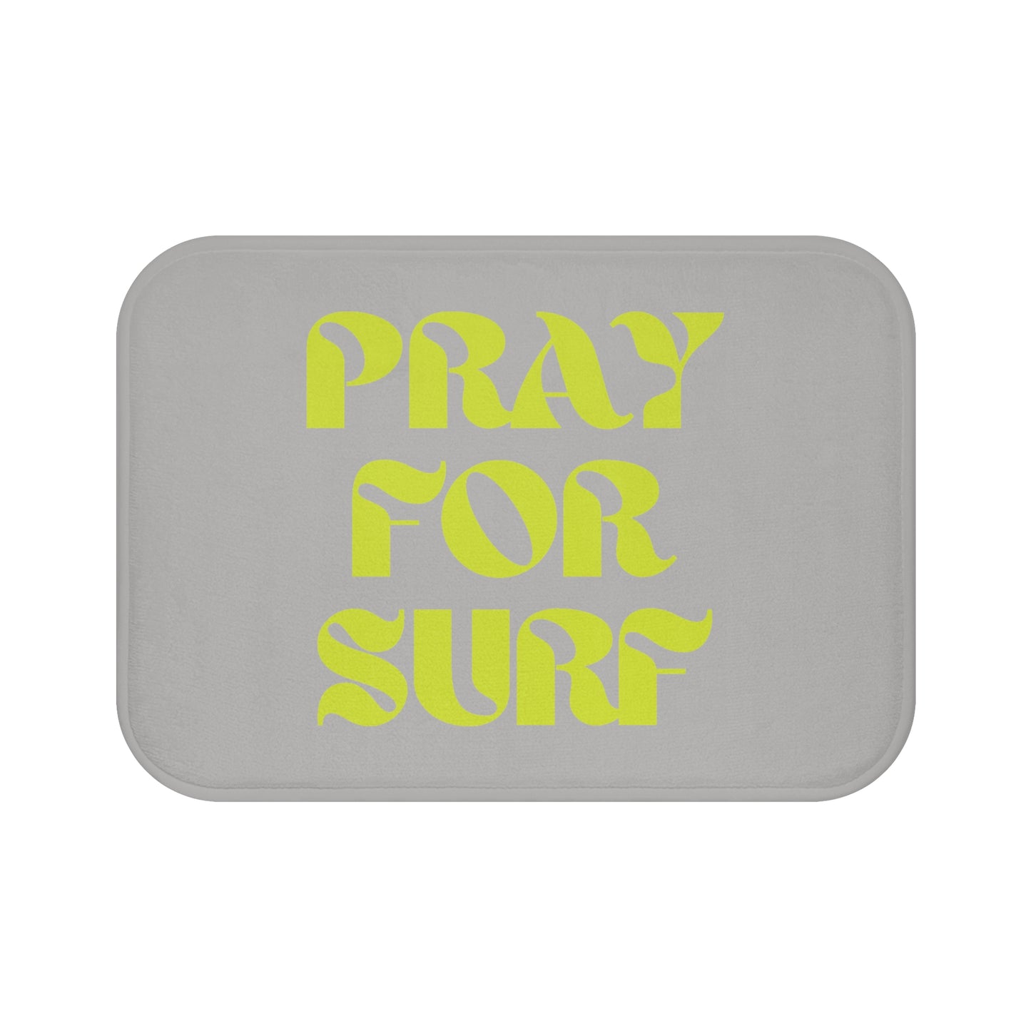 Pray For Surf Bath Mat