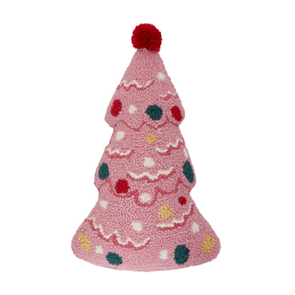 Pink Pom Pom Tree Cushion PRE ORDER