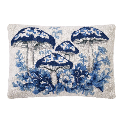 Blue Mushrooms Cushion PRE ORDER