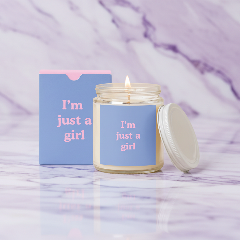 I'm Just A Girl Candle