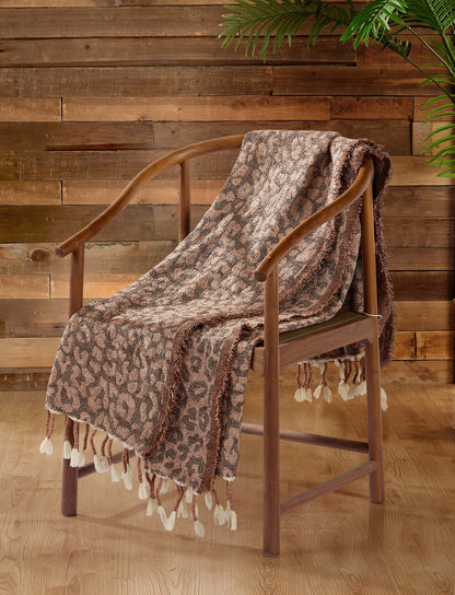 Leopard Throw Blanket PRE ORDER
