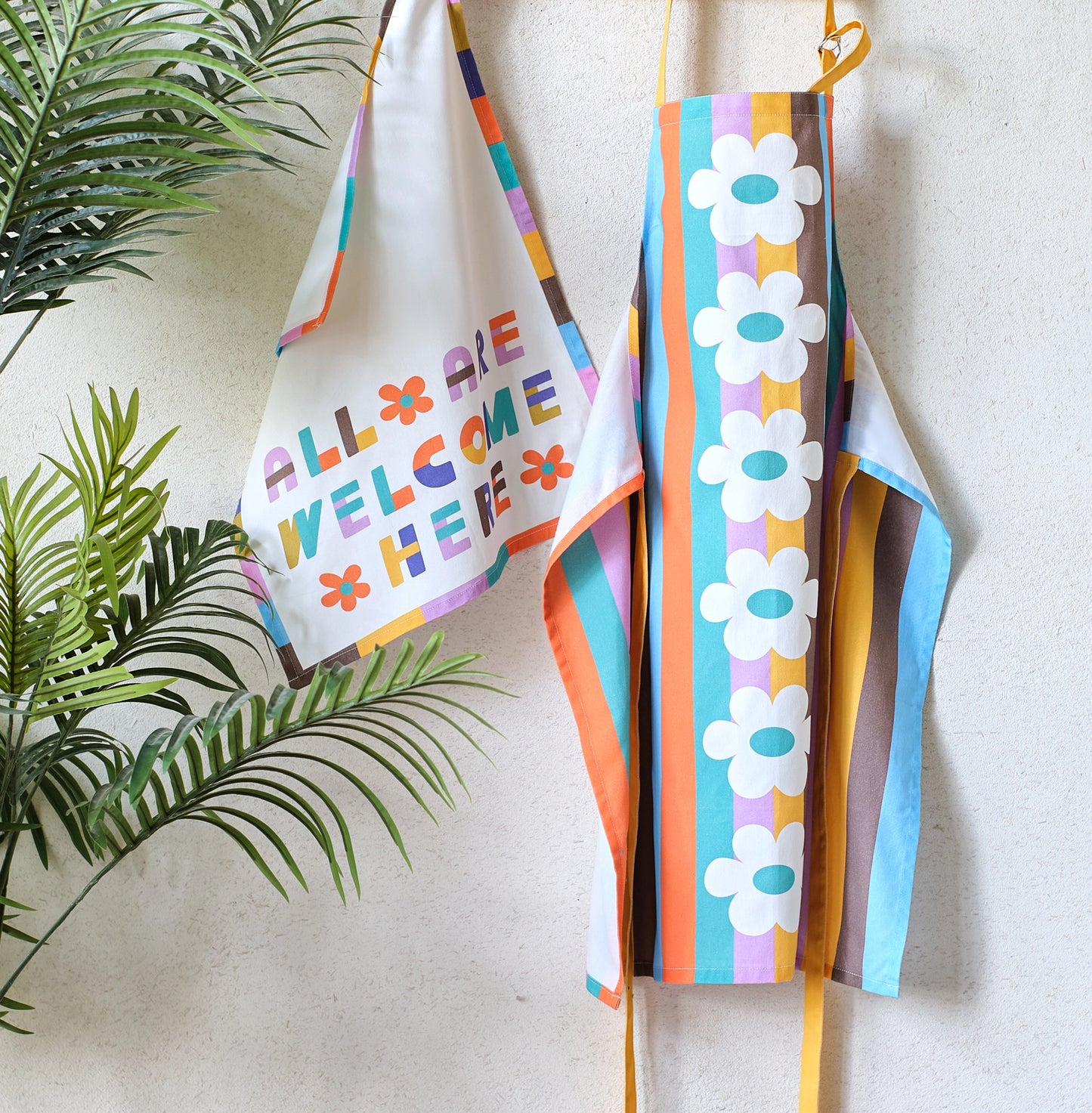 Happy Flowers Apron PRE ORDER