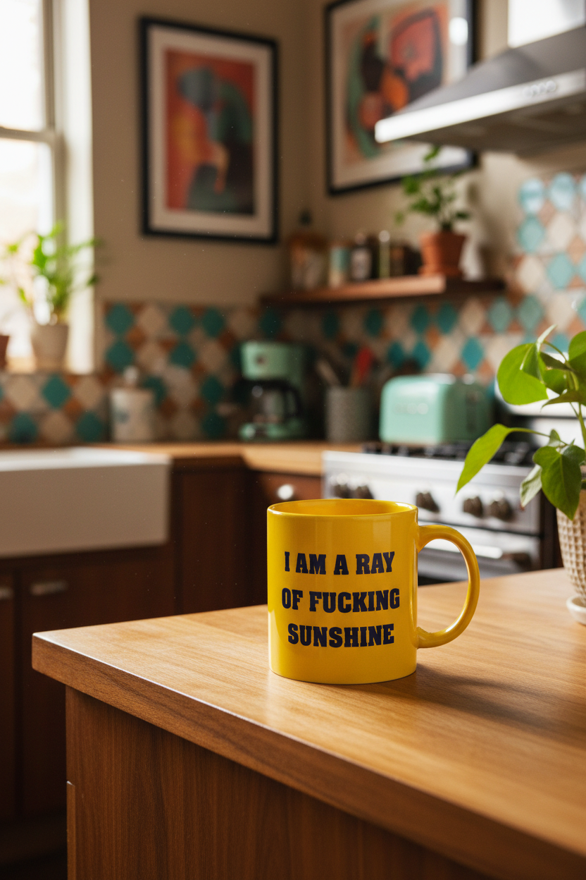 LARGE Ray Of Sunshine Mug