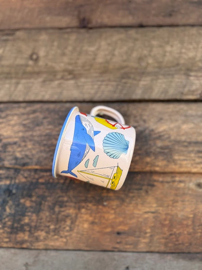 Salty Seas Enamel Mug PRE ORDER