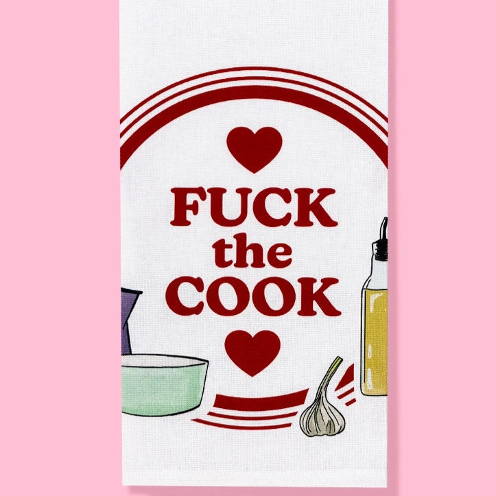 Fuck The Cook Dish Towel