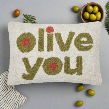 Olive You Cushion DECEMBER/JAN PRE ORDER