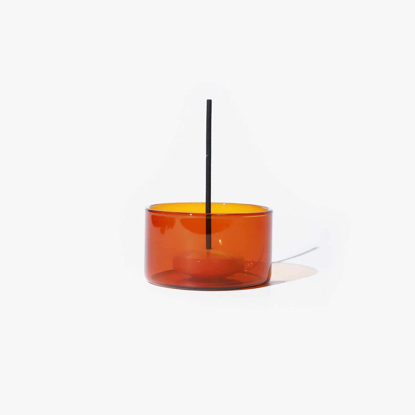 Amber Glass Incense Holder PRE ORDER