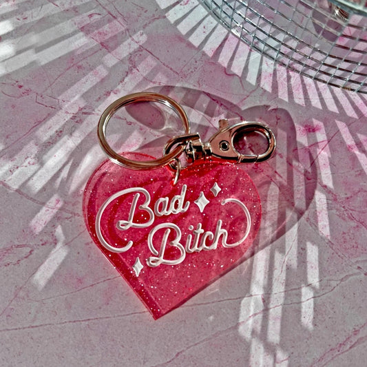 Bad Bitch Keychain