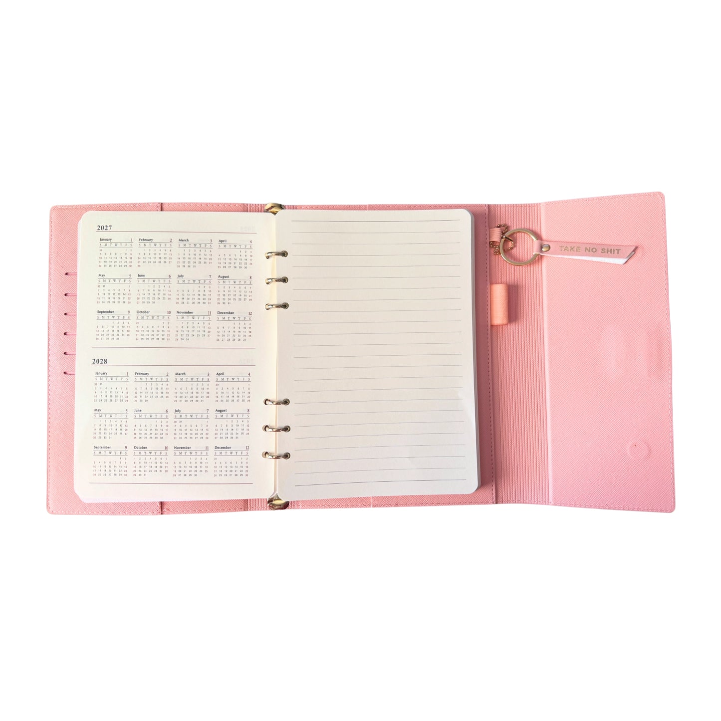 Take No Shit Vegan Leather Journal