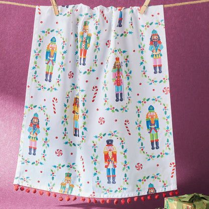 Cute Nutcrackers Dish Towel