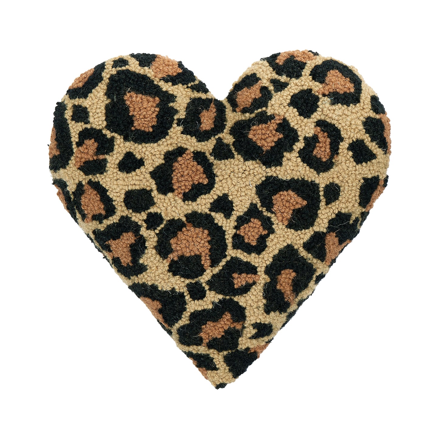 Big Cat Leopard Heart Cushion NOVEMBER PRE ORDER
