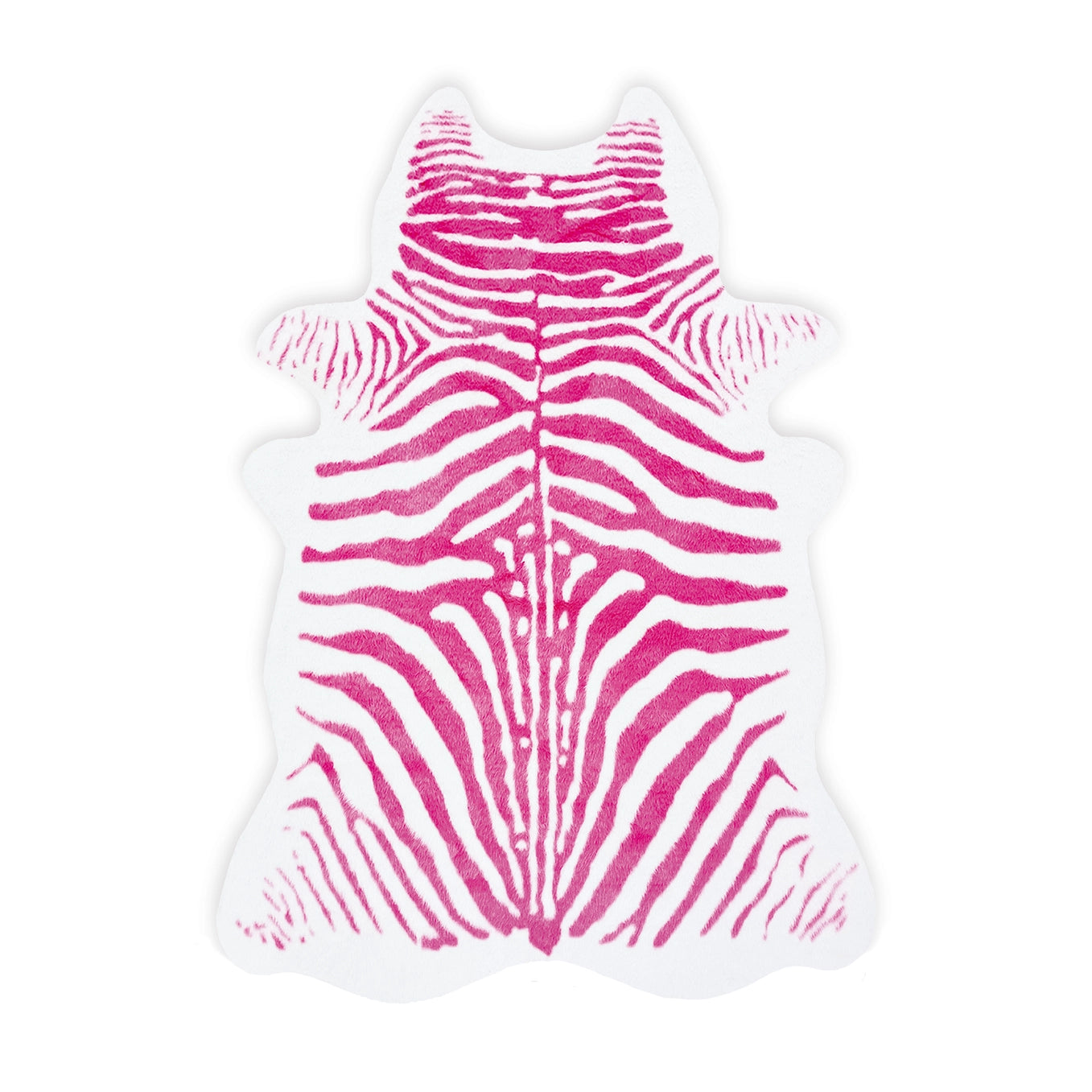 Pink Zebra Rug
