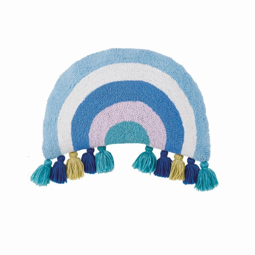 Blue Rainbow Cushion PRE ORDER