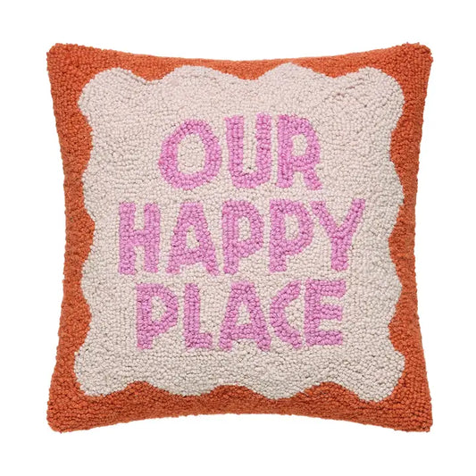 Our Happy Place Cushion PRE ORDER