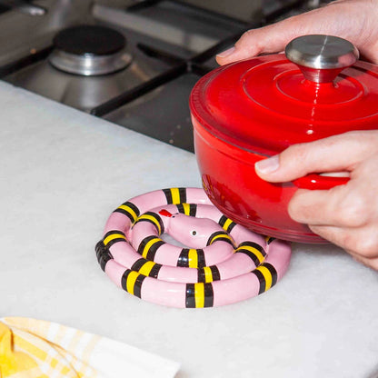 Pink SSSnake Trivet PRE ORDER