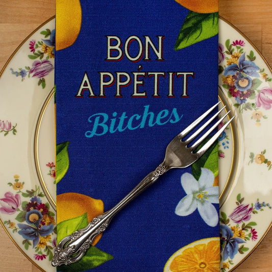 Bon Appetit Bitches Single Napkin